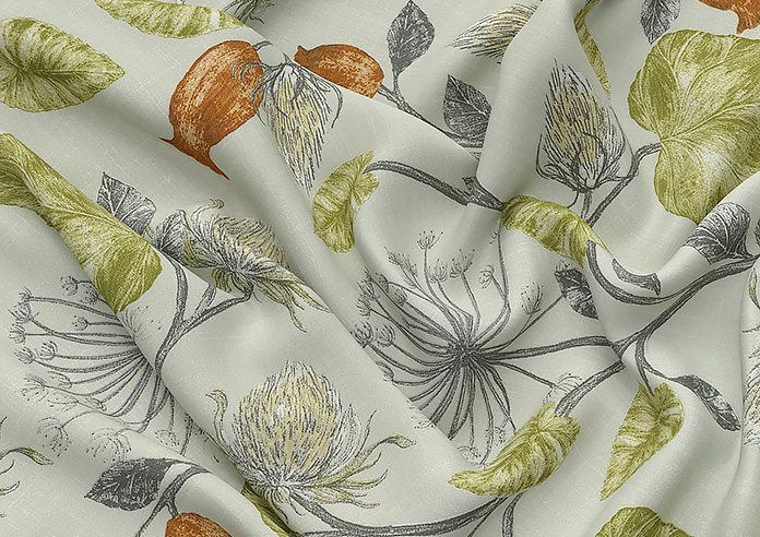 Parchment, Fern - Twist&Fit Roman Blind - Image 4